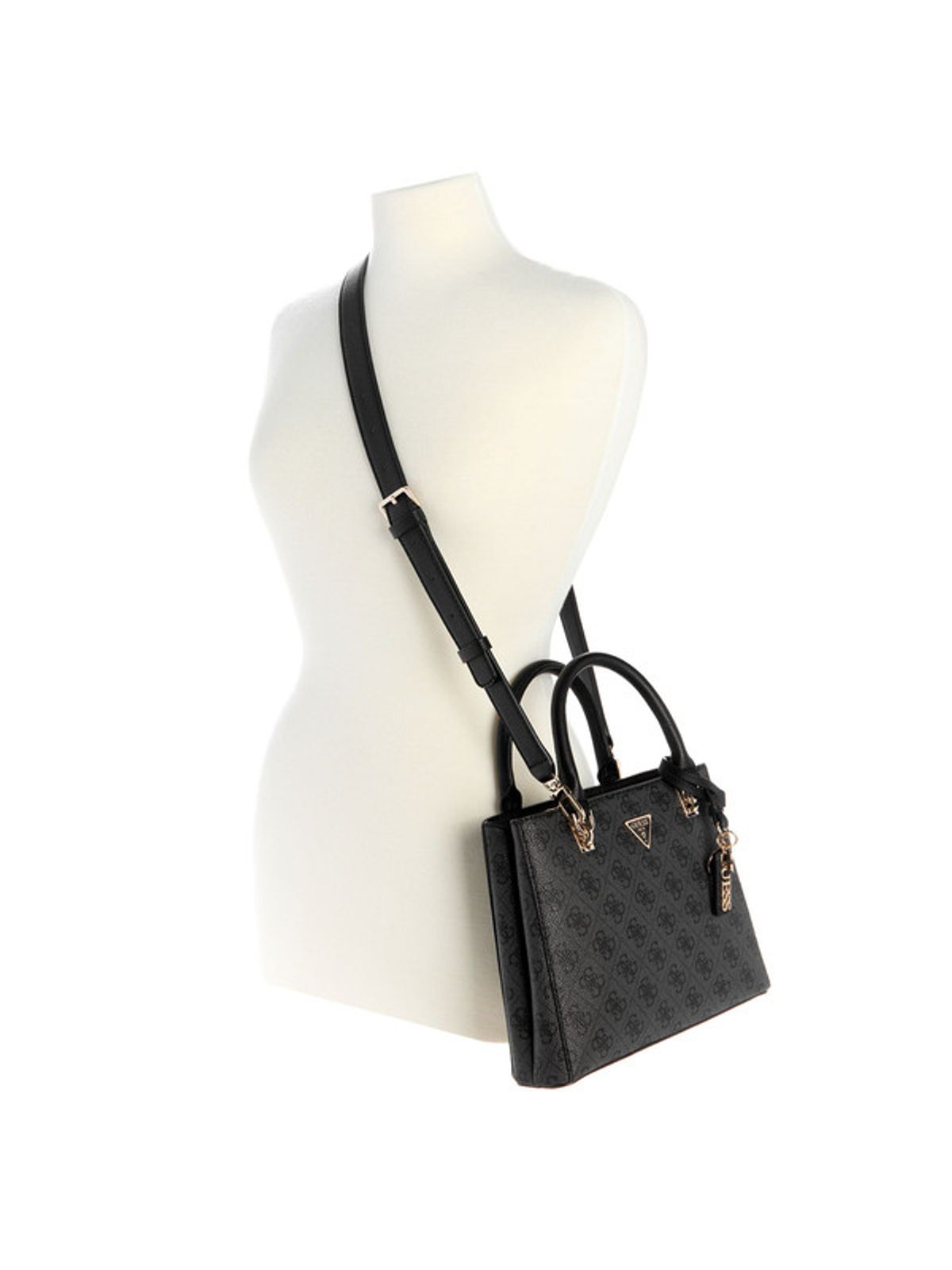 Guess Noelle Ii Small Multi Compartment Satchel Bag