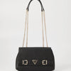 Guess Eco Ali Black Flap Bag