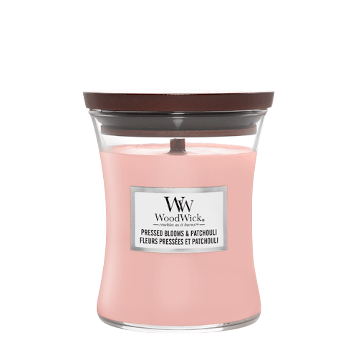 شمعة معطرة وودويك Pressed Blooms and Patchouli Medium