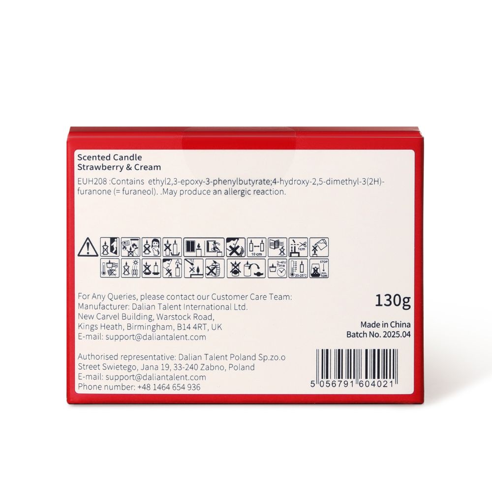 شمعة معطرة Hello Kitty Strawberry and Cream