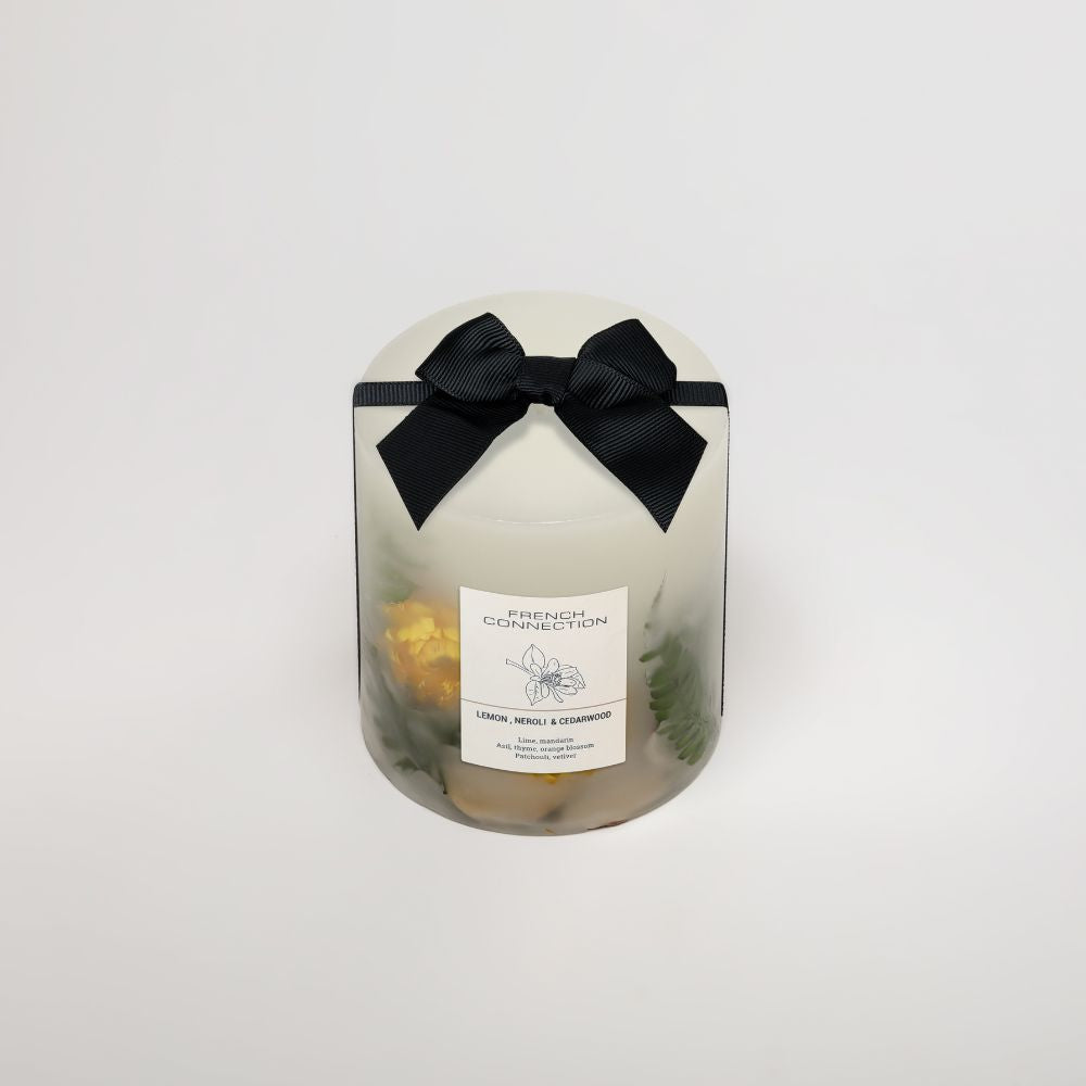 French Connection Lemon Neroli and Cedarwood Scented Candle