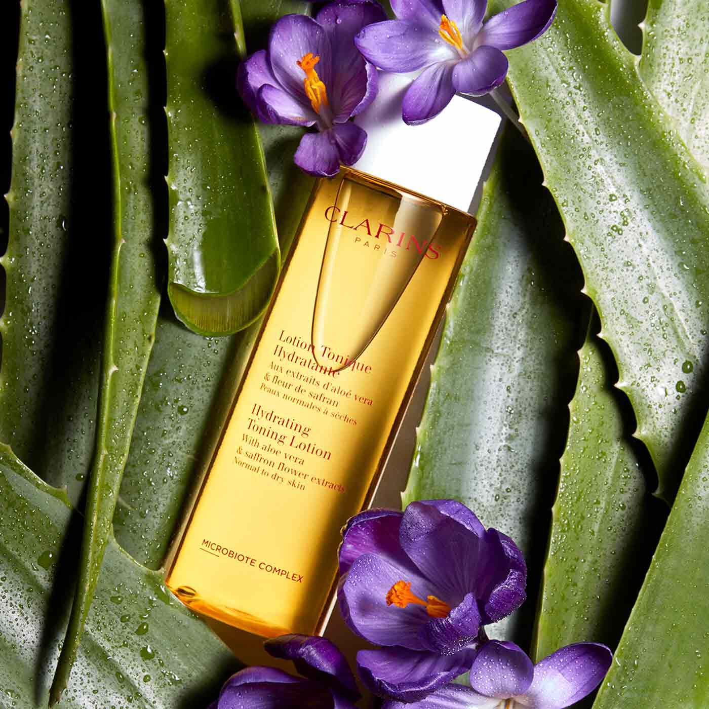 Clarins Hydrating Toning Lotion with Aloe Vera & Saffron Flower Extracts 200ml