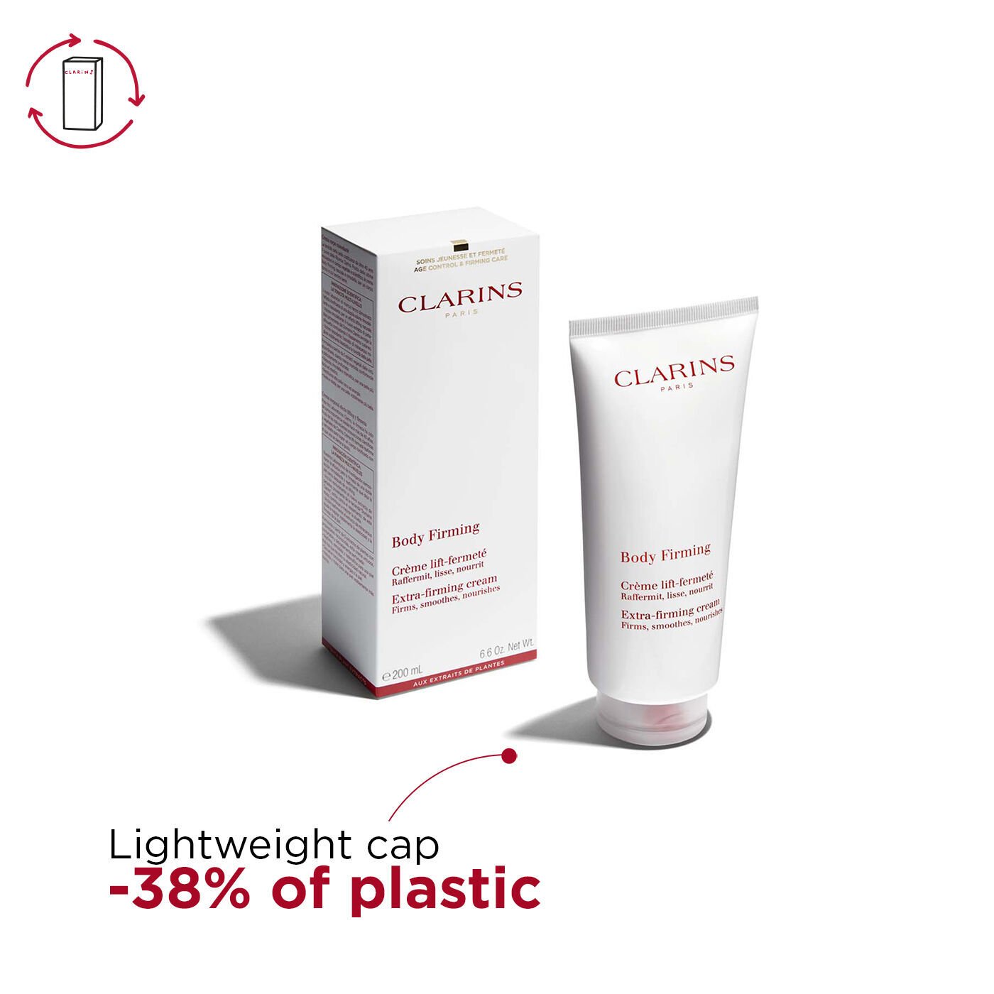 كلارينس كريم "إكسترا فيرمينغ" لشد الجسم 200ml