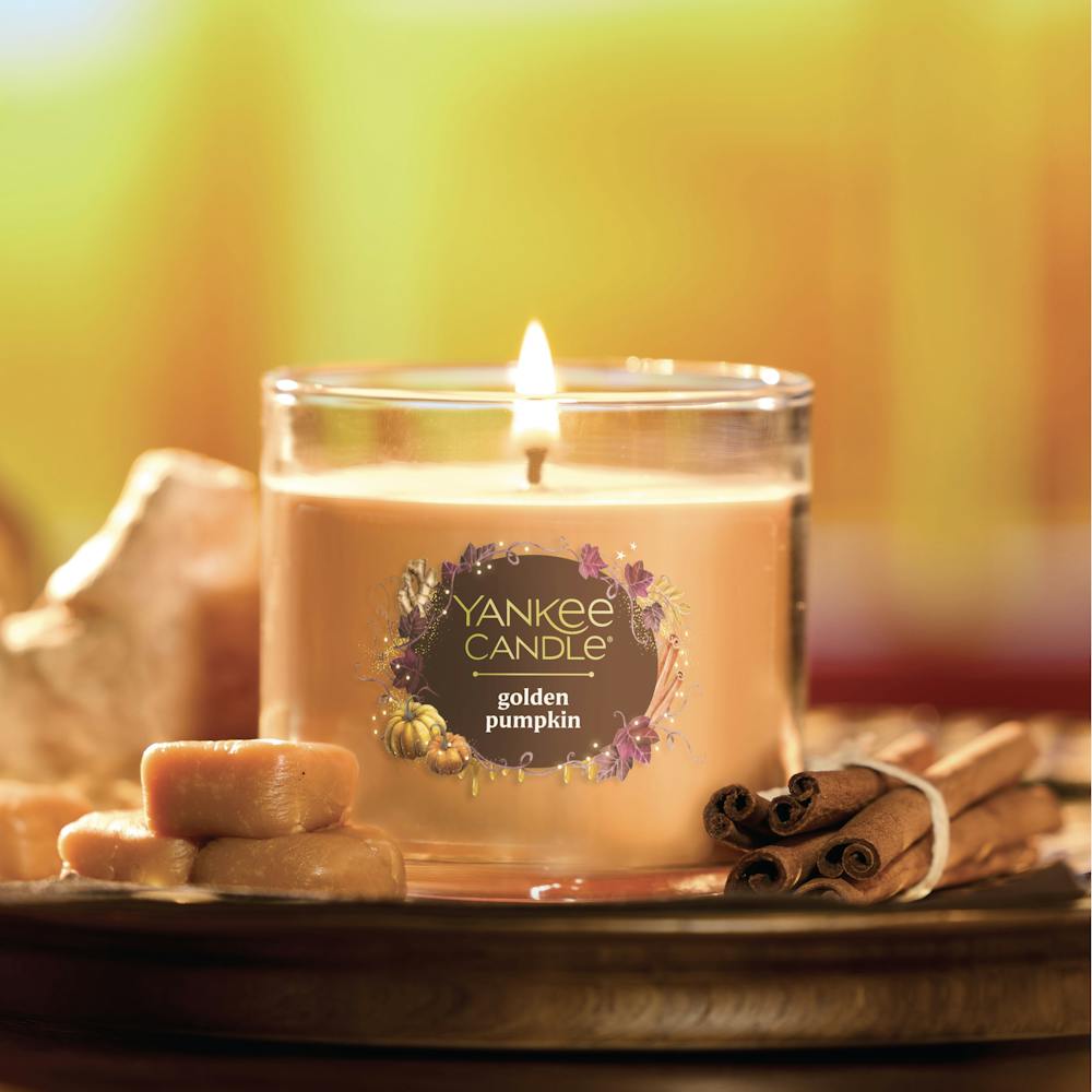 Yankee Candle Golden Pumpkin Small Tumbler Scented Candle