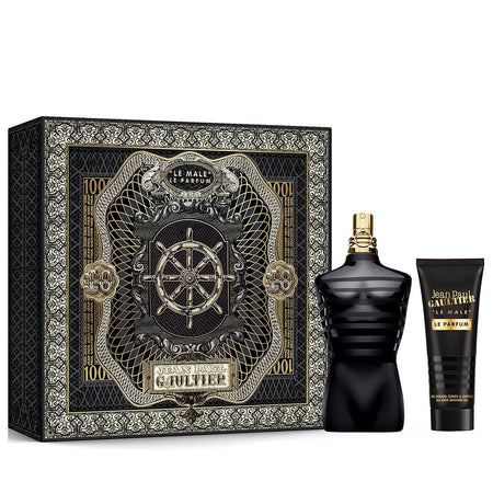 Perfume and Shower Gel set جان بول جوتييه Le Male EDP ‏125 مل / ‏75 مل