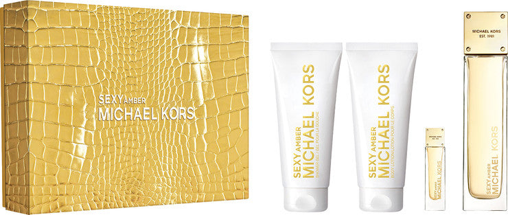 Michael Kors Sexy Amber EDP 100ml / 100ml / 100ml / 10ml Perfume Set