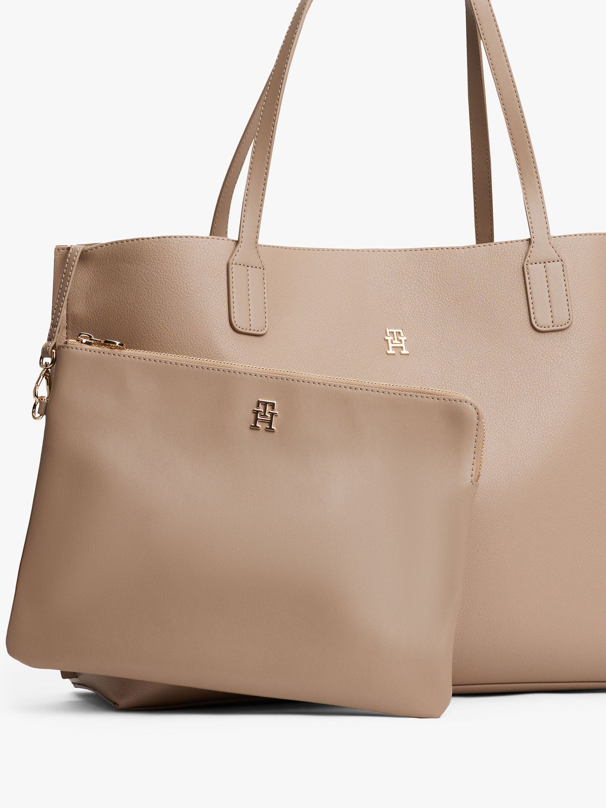 حقيبة تومي هيلفيجر Monogram Plaque Tote