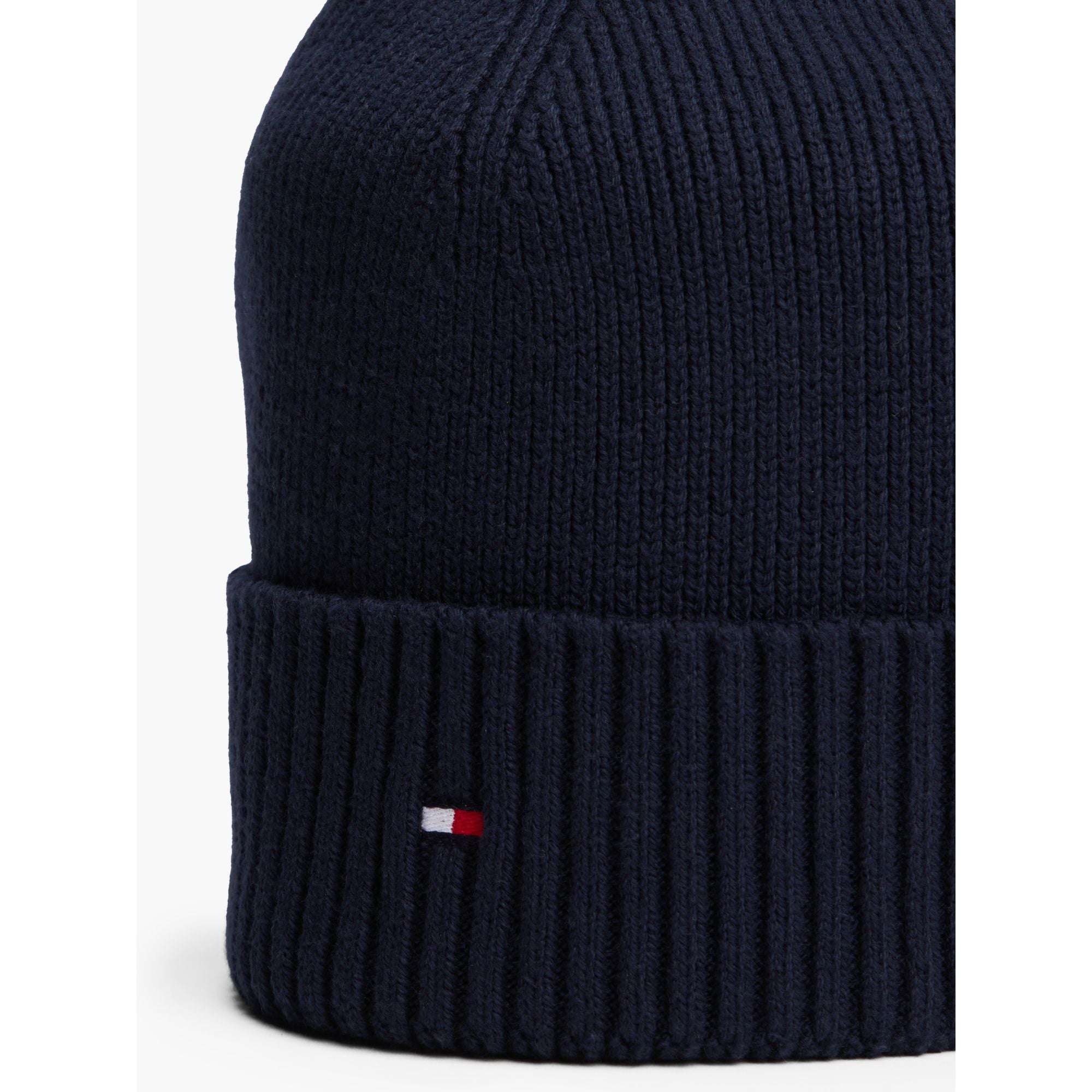 Tommy Hilfiger Flag Pima Cotton Beanie Hat