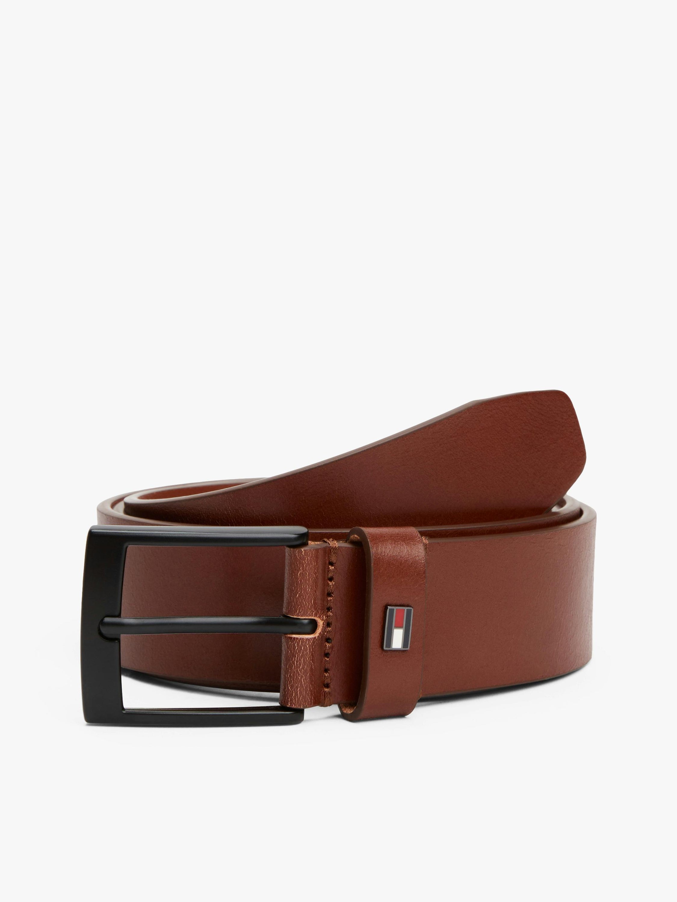 حزام تومي هيلفيجر Square Buckle Leather