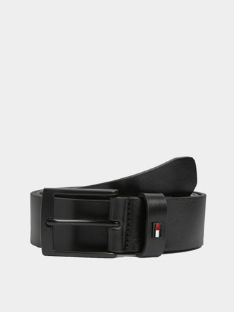Tommy Hilfiger Square Buckle Leather Belt