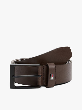 Tommy Hilfiger Square Buckle Leather Belt