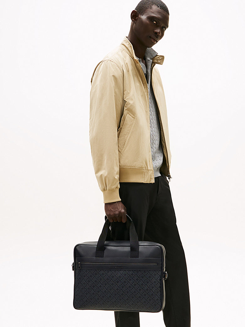 Tommy Hilfiger Monogram Laptop Bag Bag