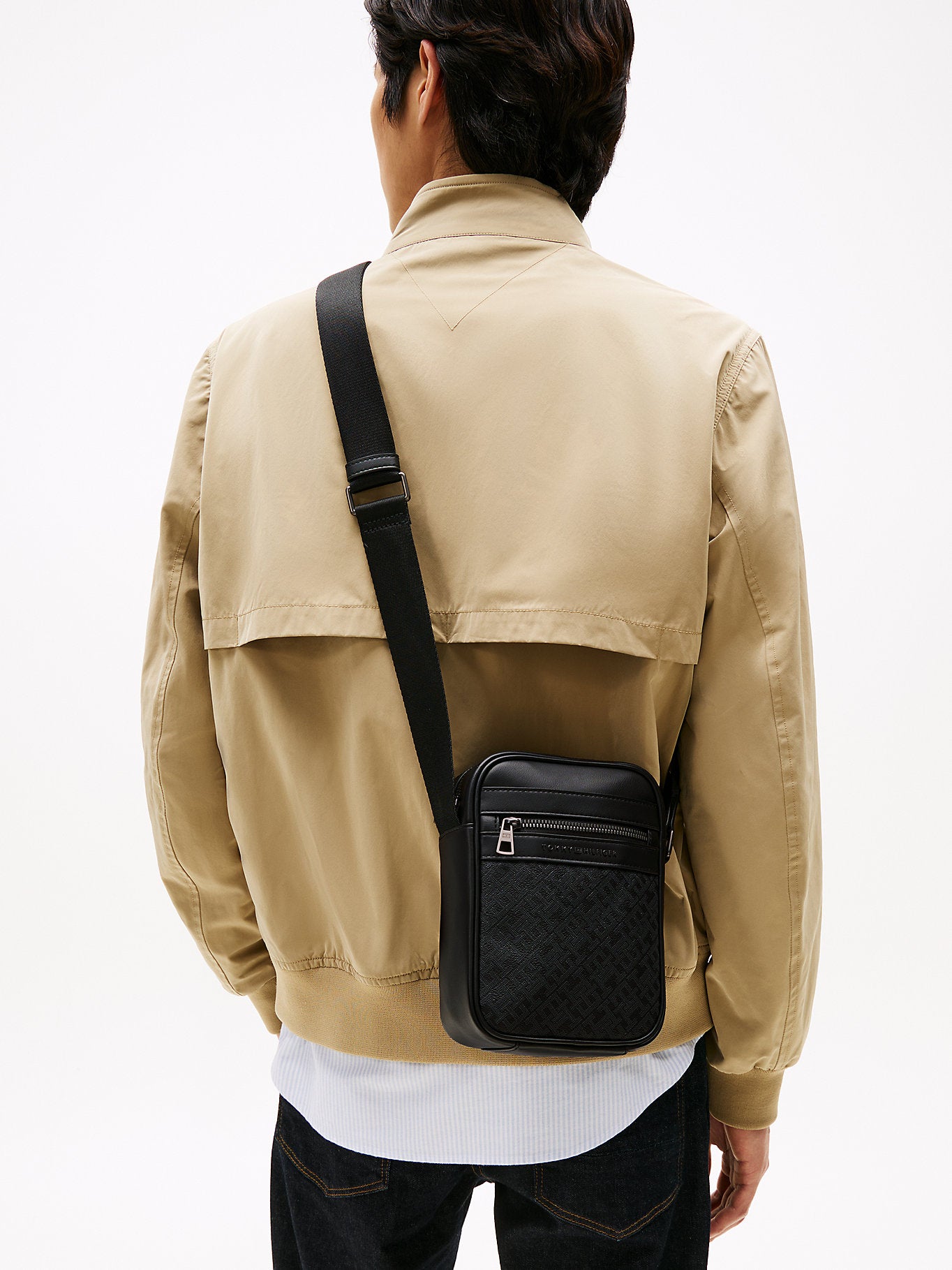 Tommy Hilfiger Th Monogram Mini Reporter Bag