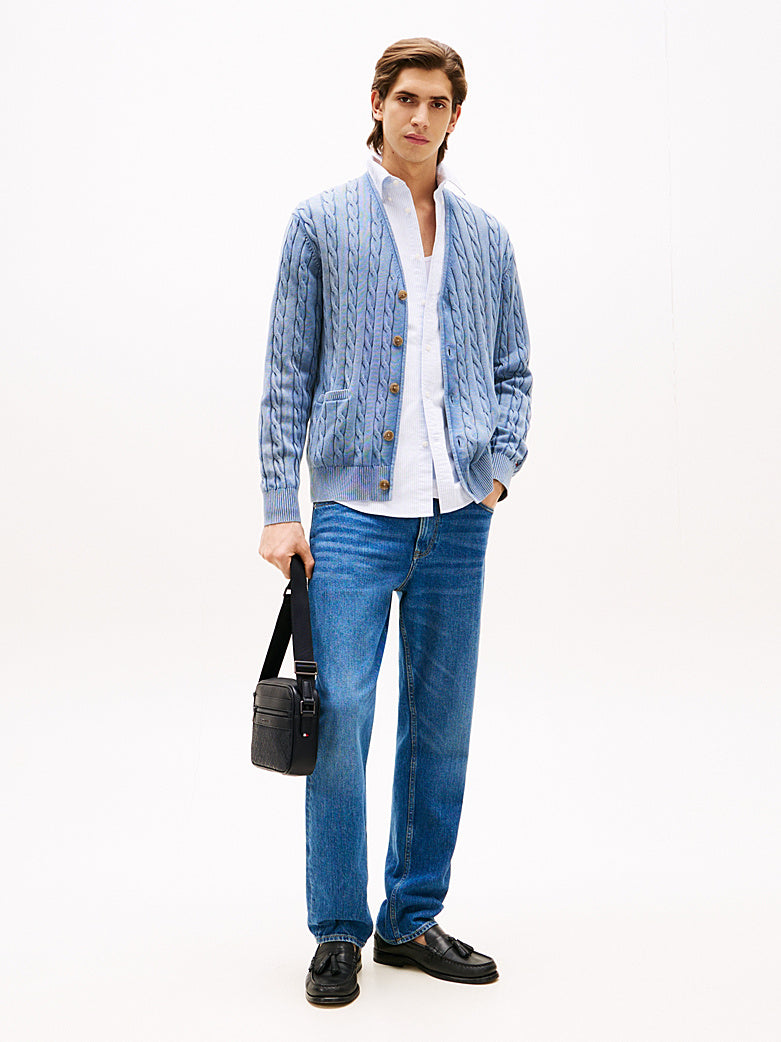 Tommy Hilfiger Monogram Crossbody Reporter Bag