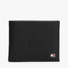Tommy Hilfiger Enamel Flag Leather Bifold Wallet