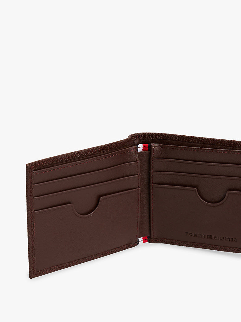 محفظة تومي هيلفيجر Enamel Flag Leather Bifold
