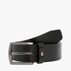 Tommy Hilfiger Square Buckle Leather Belt