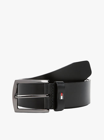Tommy Hilfiger Square Buckle Leather Belt