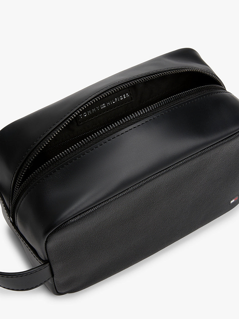 Tommy Hilfiger Hilfiger Flag Leather Washbag Bag