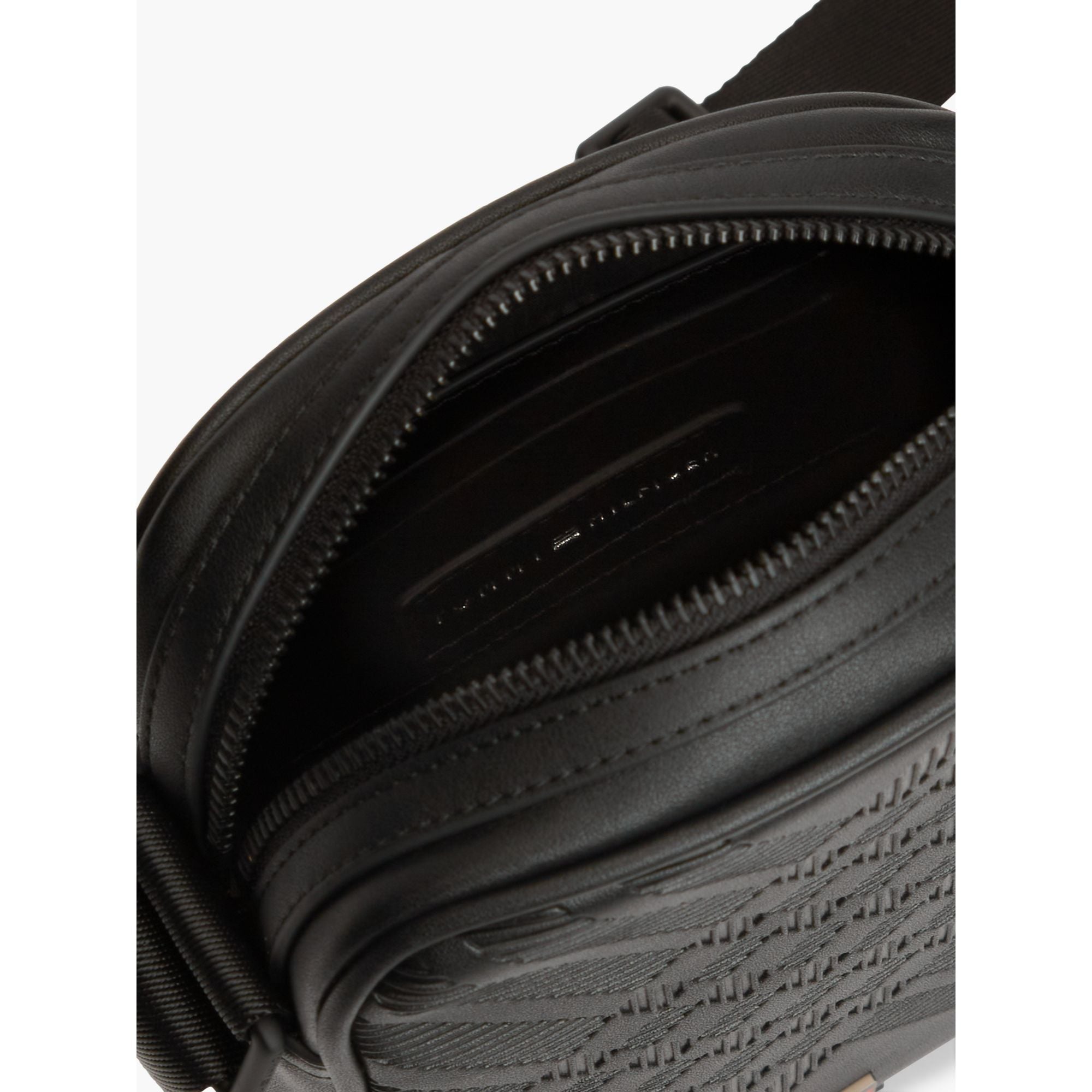 Tommy Hilfiger Corp Texture Mini Reporter Bag
