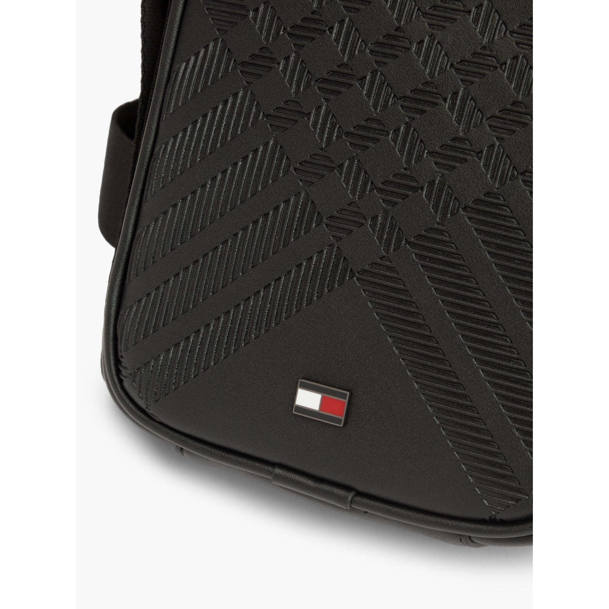 Tommy Hilfiger Corp Texture Mini Reporter Bag