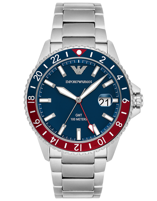 ساعة امبوريو ارماني Diver Gmt