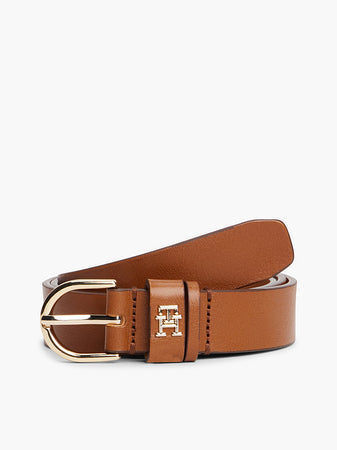 Tommy Hilfiger Th Monogram Leather Belt