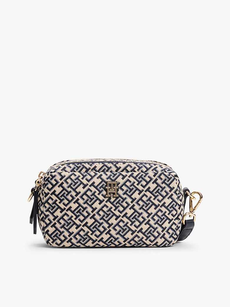 حقيبة تومي هيلفيجر Monogram Jacquard Camera