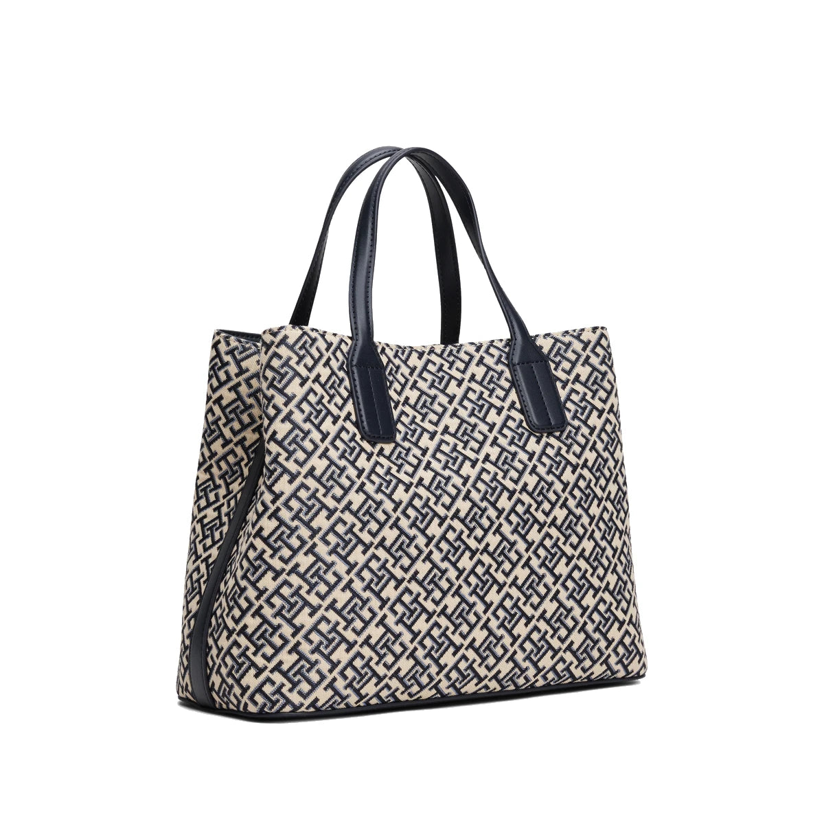 حقيبة تومي هيلفيجر Monogram Jacquard Satchel