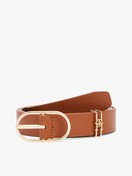 Tommy Hilfiger Th Monogram Oval Buckle Belt