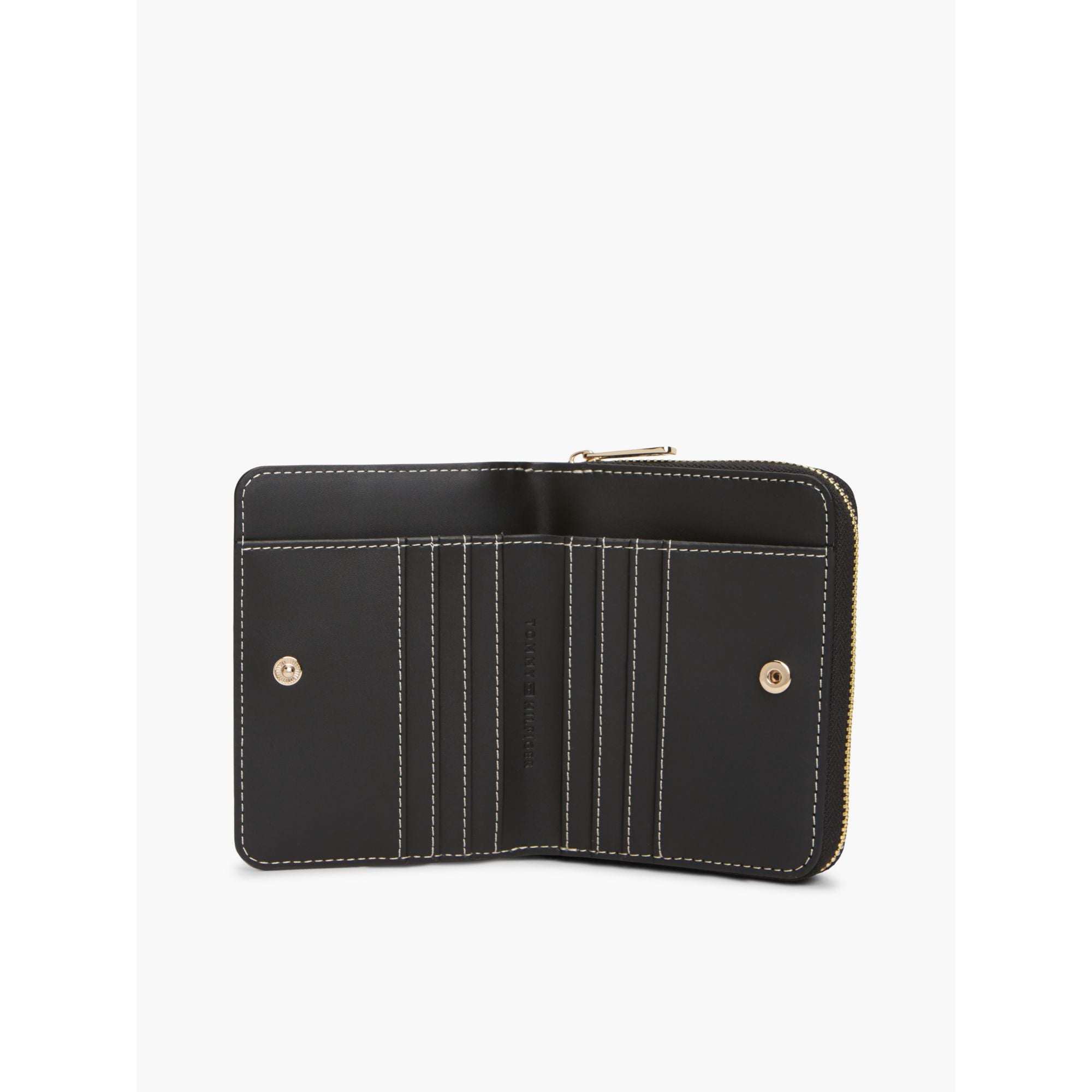 Tommy Hilfiger Icon Med Za W Flap Mono Print Wallet