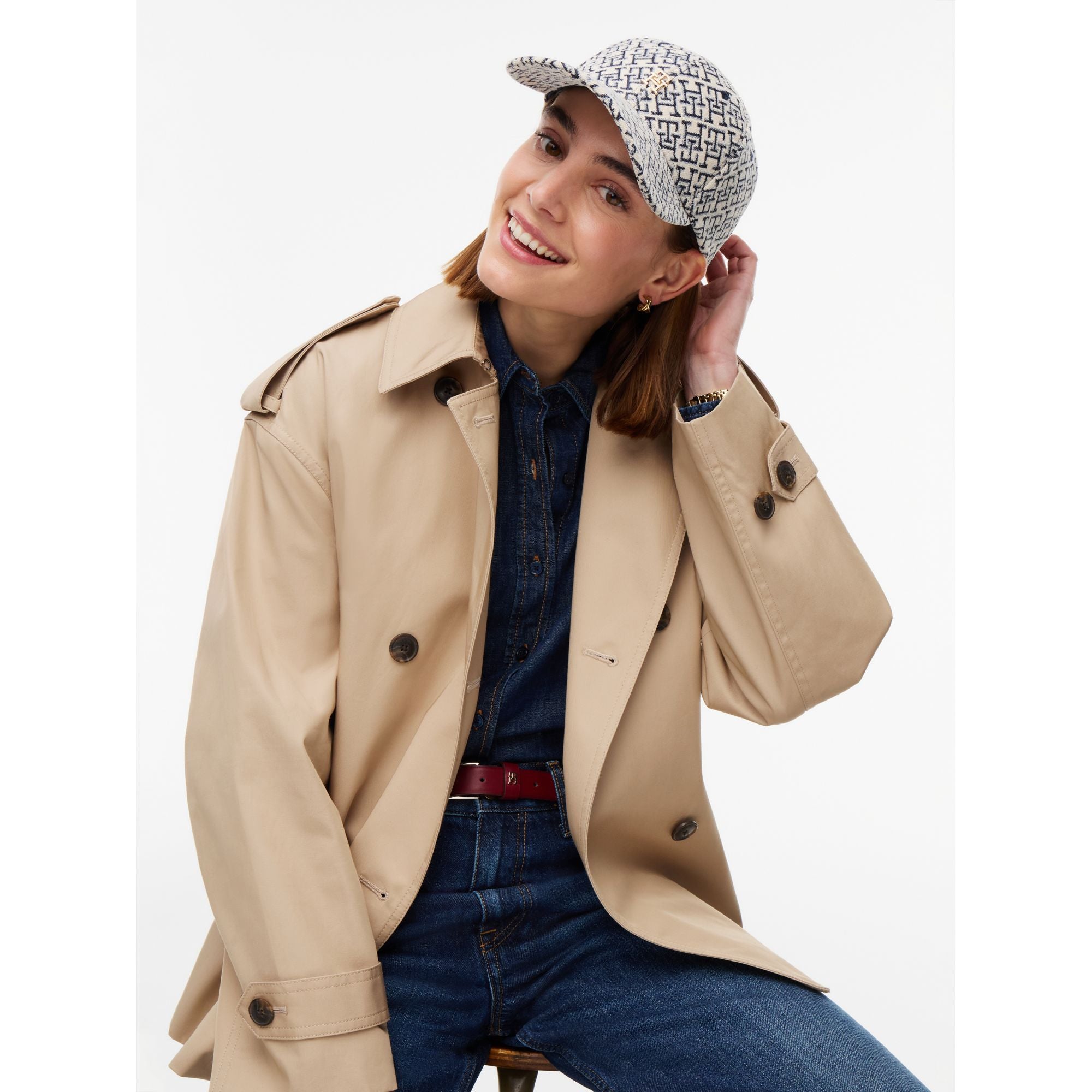 Tommy Hilfiger Monogram Cap Hat