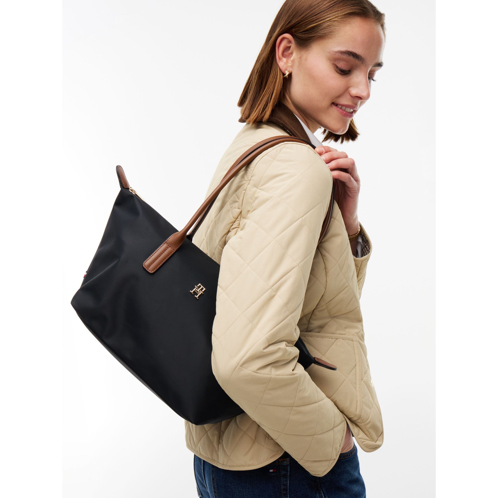 حقيبة تومي هيلفيجر Popette East West Tote