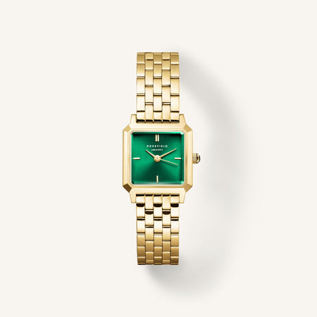 Rosefield Boxelle Emerald Watch