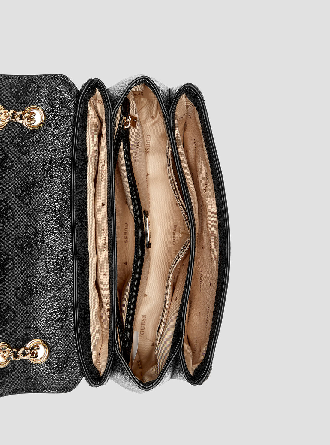 Guess Noelle Convertible Crossbody Flap Bag