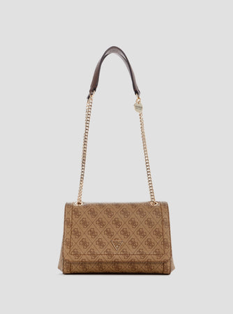 Guess Noelle Convertible Crossbody Flap Bag