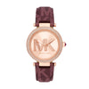 Michael Kors Parker Pavé Roes-Gold-Tone and Logo Watch