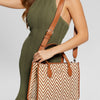 حقيبة جيس Silvana Chevron Tote