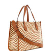 حقيبة جيس Silvana Chevron Tote
