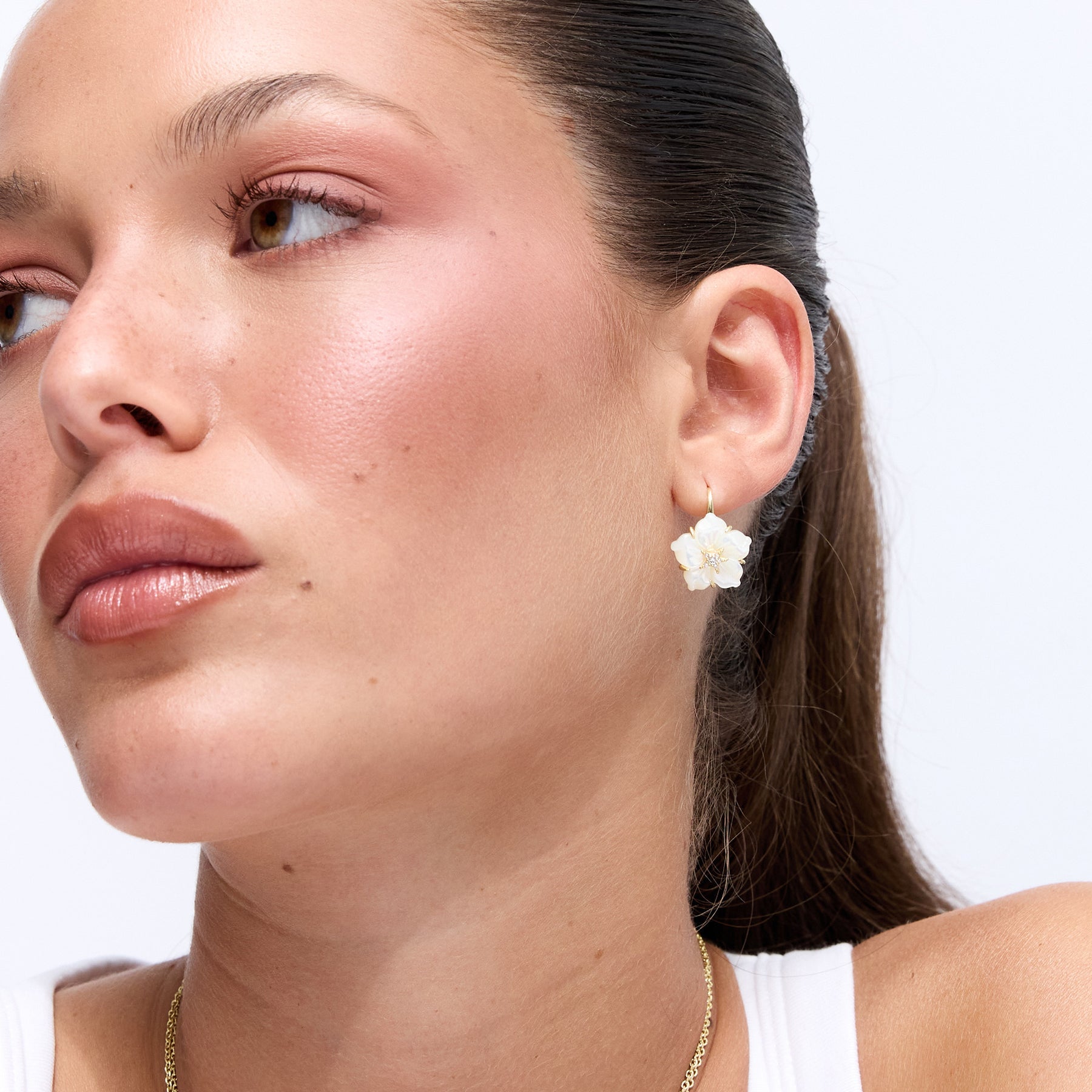 Danon Camellia Earrings