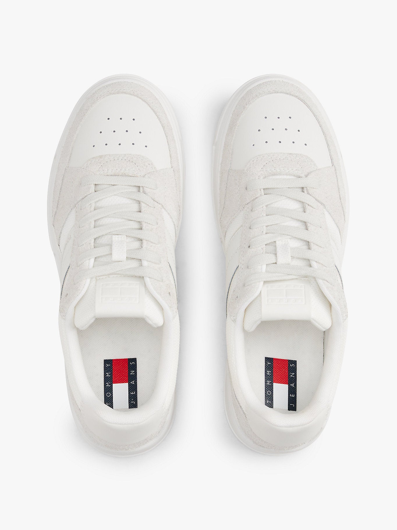 حذاء سنيكر تومي هيلفيجر Suede Mix Cupsole Trainers
