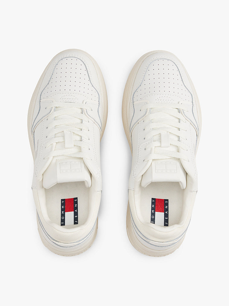 Tommy Hilfiger Platform Retro Basketball Trainers Sneaker
