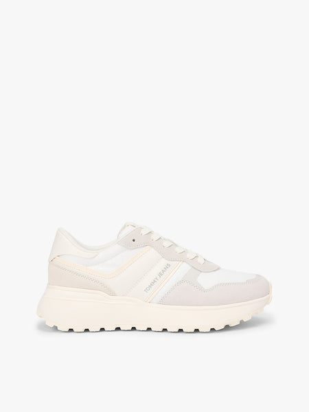 حذاء سنيكر تومي هيلفيجر Cleated Runner Suede Mix