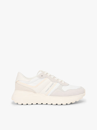 Tommy Hilfiger Cleated Runner Suede Mix Sneaker