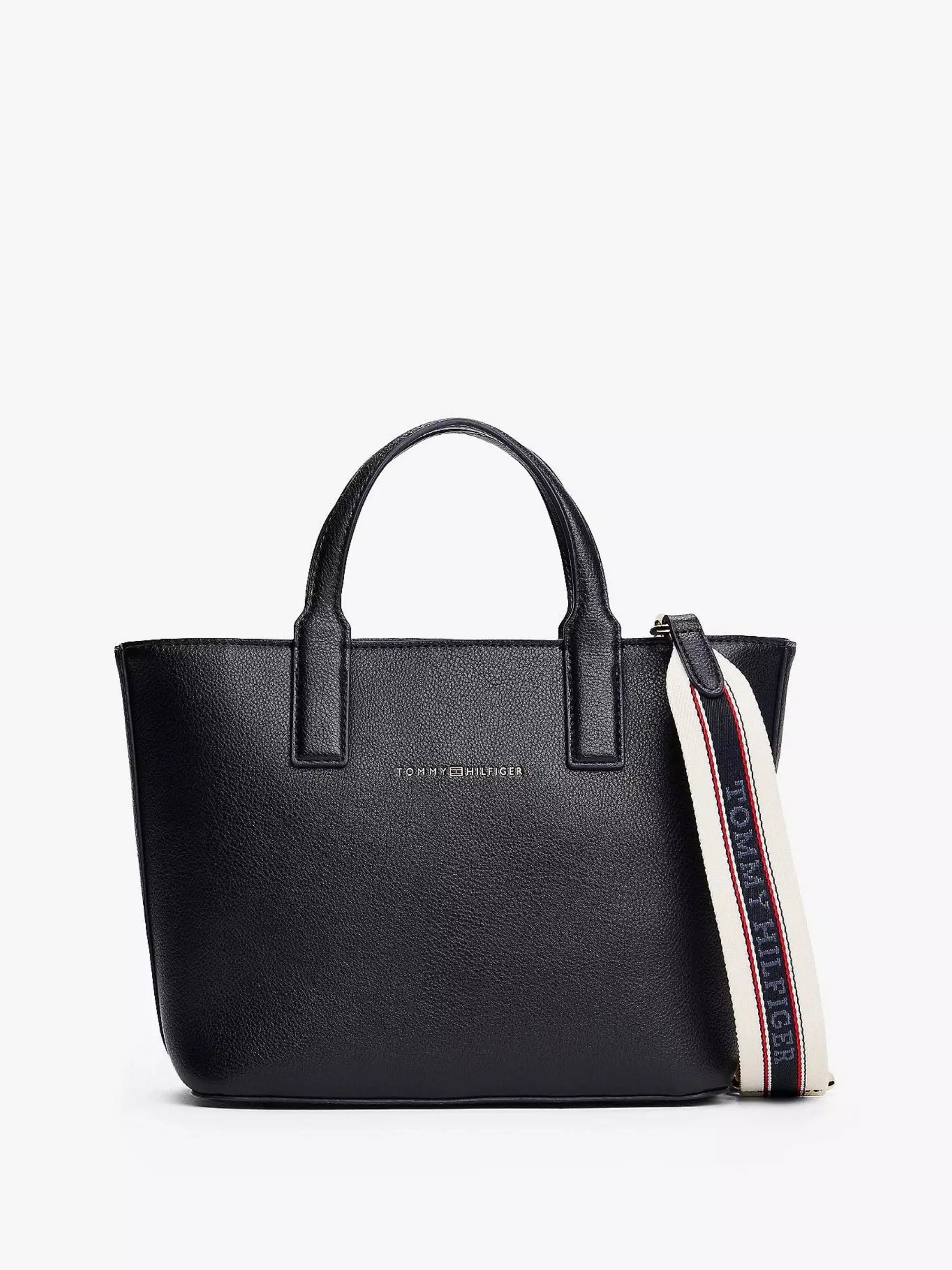 حقيبة تومي هيلفيجر Logo Webbing Strap Tote