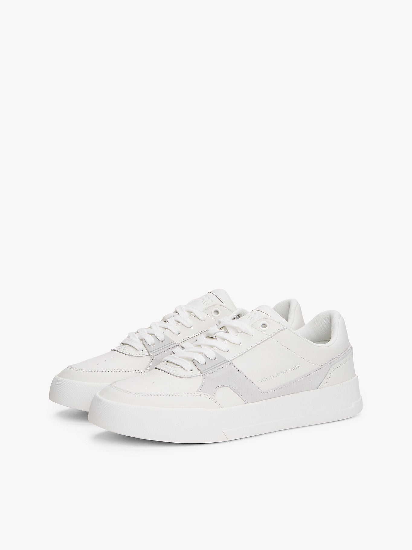 حذاء سنيكر تومي هيلفيجر Contrast Panel Court Trainers