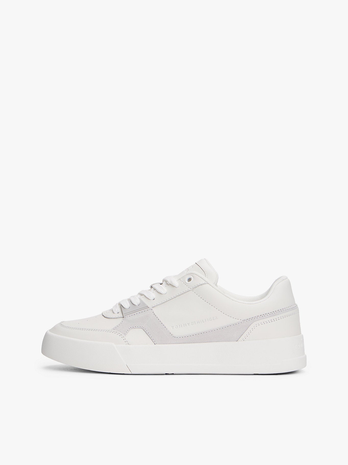 حذاء سنيكر تومي هيلفيجر Contrast Panel Court Trainers