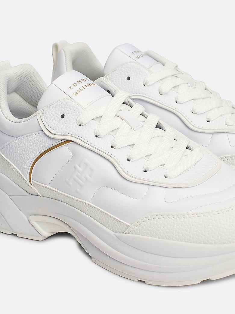 Tommy Hilfiger Leather Chunky Trainers Sneaker