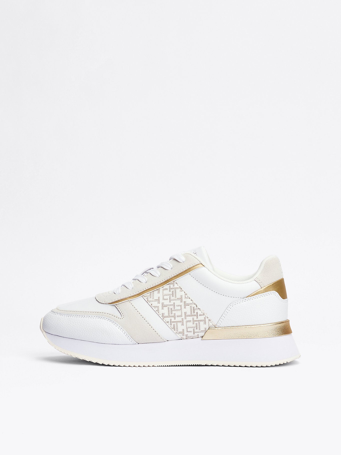 Tommy Hilfiger Th Monogram Metallic Sneaker