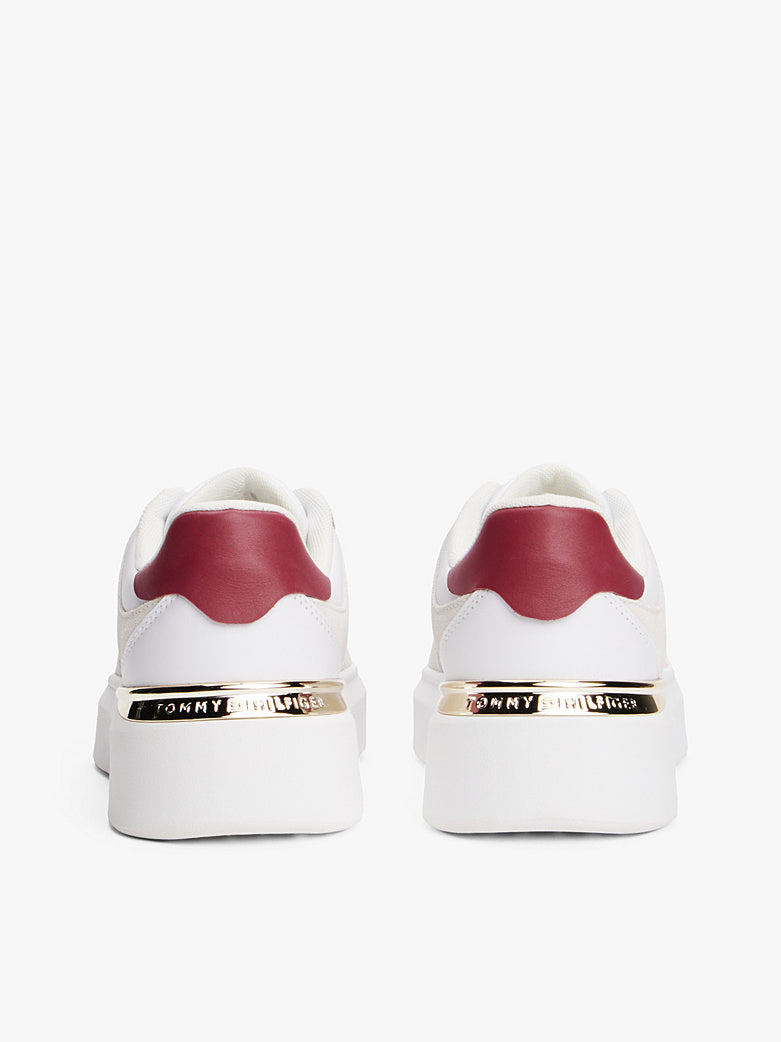 حذاء سنيكر تومي هيلفيجر Mixed Texture Court Trainers